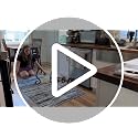 SIILOOM 2x3 Modern Abstract Rug for Entryway, Navy Blue Gray Neutral Multi Super Soft Small Area Rug, Washable Slip-Resistant Kitchen Rugs, Low-Pile Mat for Bedside, Indoor Door Mat