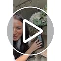 Real Touch White Faux Hydrangea And Eucalyptus Arrangement, Faux Floral Arrangements, Hyper Realistic Artificial Flowers, White Centerpieces For Kitchen Dining Coffee Table Decor, 5 Heads + Greenery