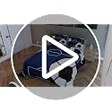 jejeloiu Football Bathroom Rugs 16"x24" Kids Soccer Ball Pattern Bath Rugs for Shower Tub for Boys Girls Teens Sports Theme Bath Mats for Bathroom Non-Slip Football Court Bathroom Accossories