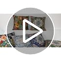 Snycler Boho Throw Pillow Covers 18x18 inch Set of 2 Boho Rug Carpet Double Sided Pattern Cotton Soft Pillow Case Cushion Cover Pillowcase for Couch Sofa Bed Decorative (Green)