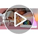 Azyh Alarm Clock for Kids, Ok to Wake Clock with Green Light Red Light, Children's Sleep Trainer,10 Ringtones,3 Brightness, Dual Alarms, Digital Alarm Clock for Adults Boy Girl Toddler Bedroom