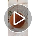 11.8 inch Ball Pillow Nordic Round Throw Pillows Boucle Ball Pillow Sphere Shaped Pillow Round Decorative Pillow for Couch, Sofa, Bedroom (Cream White, 11.8 inch)