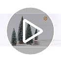 Mini Christmas Tree, Small Pine Tree with Wooden Bases for Xmas Holiday Party Home Tabletop Tree Decor (Green 4pcs)