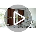 YOFUN 84 inches 2 Panels, Burnt Orange Blackout Luxury Velvet Curtains Thermal Insulated Heat Block Soundproof Window Panels Soft Drapes for Bedroom Living Room, Rod Pocket & Back Tab, W52 x L84