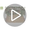 KOLWOVEN 28in Christmas Tree Collar Large to Small Christmas Tree, Woven Christmas Tree Ring Adjustable Skirt, Christmas Tree Skirt for Decoration, Base Protection from Pets (Water Hyacinth)