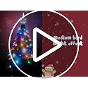 117Pcs Ceramic Christmas Tree Red Cardinal Bird Replacement Lights Bulbs and 1 Angel/3Stars Topper Ornament for Ceramic Tree Décor - Medium Plastic Pegs.