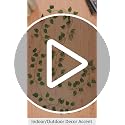 360 Feet 48 Pack Fake Greenery Hanging Garland, Ivy Leaf Plants, Vine Leaves, Fake Flowers Foliage for Bedroom Garden Wall Decor