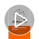Mintime Large Wall Clock Battery Operated DIY Wall Clock for Modern Decorative Living Room/Office