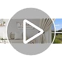 TONIAL Curtain Holdbacks 2 Pack, Decorative Window Drapery Tiebacks for Wall with Small Finials (1 Pair/2 Pack), Bronze