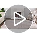 Vaukki 5x7 Area Rug for Living Room, Soft Fluffy Washable Modern Floral Indoor Floor Mat, Non Slip Shaggy Boho Accent Throw Carpet for Bedroom, Living Room, Nursery and Dining Room, Beige