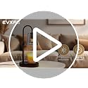 Candle Warmer Lamp with Timer Electric - Wickless Warming Light Height Adjustable Dimmable No Flame Heat Warm Melt Wax Scented Table Lights Elegant Modern Home Decor for Jar Candles Living Bedroom