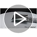 Plymor 8" x 12" Rectangle, 5mm Thick Beveled Glass Mirror