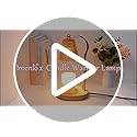Imenlox Candle Warmer Lamp, with Timer and Dimmer, Adjustable Height, for Mom, Christmas Birthday Gifts for Women, House Warming Gifts Home Decor, Wax Warmer for Jar Candles(Amber)