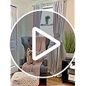 FMFUNCTEX 100% Blackout Curtains for Bedroom, White Back Tab Curtain 90 Inches Long Drapery Thermal Insulated Curtains for Living Room, Black Out Drapes Rod Pocket Room Darkening 2 Panels