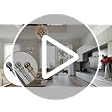Curtain Rod, 48" - 84" Black Curtain Rods for Windows, 1" Diameter Decorative Adjustable Curtain Rod with Brackets for Room Divider, Bedroom, Living room, Kitchen, Bathroom