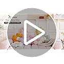 Kcvvcr Flower Throw Pillow, Cute Flower Shaped Pillow Decorative Throw Pillow for Bed Couch, Soft Daisy Pillows Floor Seating Cushion Cushions (14.9 Inch Ivory+Brown)