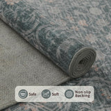 9x12 Extra Large Area Rug,Neutral Vintage Boho Rug for Living Room