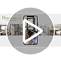 MeMoreCool Rustic Wood Mirror for Bathroom, Farmhouse Wall Mounted Vanity Mirror, Rectangular Wooden Framed Mirror for Bedroom Living Room Entryway, 30 x 20 Inch