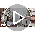 YMXYJM Resin 3 Piece Vase Set, Farmhouse Decor, Home Decorative Vase, Vases for Your Kitchen, Bedroom, Office, Living Room, Bathroom, & Shelf Centerpiece Table Decorations, Green