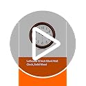 Lafocuse 12 Inch Silent Solid Wood Wall Clocks Battery Operated, Analog Brown Wall Clock for Living Room Decor, Retro Kitchen Clock for Bedroom Home Office
