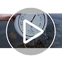 Caysie 11 Inch Sealed Indoor Outdoor Waterproof Wall Clock, Durable Silent Non-Ticking Battery Operated Quality Quartz Round Clock, Wall Decorative for Patio, Pool, Bathroom (White)
