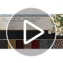 Custom Size Backed Non-Slip Area Rugs Runner, Easy Clean, Waterproof Runner Rugs for Hallway Entryway, Kitchen, Laundry, 2FT x 6FT, Beige