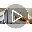 Iron Taper Candle Holder - Decorative Candle Stand - Candlestick Holder for Wedding, Dinning, Party, Set 3