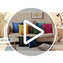 Velvet Decorative Throw Pillow Covers, Soft Square Cushion Case Home Decor for Living Room Couch Bed Sofa, Set of 2 Pack, Pink, 18x18 Inch