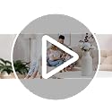 Bohemian White Ceramic Vase - for Pampas Grass, Mantel, Bookshelf, Entryway and Living Room Decor (White, 7in)
