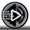 Mark Feldstein Locomotive Legends Steam Engine Train Sound 13 Inch Wall Clock