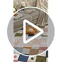 jinchan Macy 5x7 Area Rug for Kids Room Modern Colorful Nursery Rug Checkered Diamond Play Mat Washable Soft Non Slip Carpet for Playroom Classroom Bedroom Dorm Daycare Living Room Circus on Cream