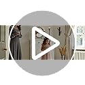 Cream Linen Blend Blackout Curtains 84 Inch Long 2 Panel Back Tab Thermal Insulated Light Blocking Curtain for Living Room Black Out Drape for Bedroom Neutral Rustic Farmhouse 52x84 Length Ivory White