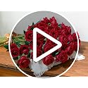 HyeFlora 50 PCS White Roses Artificial Flowers, Fake Roses with Stems Realistic Silk Roses for DIY Wedding Bouquets Tables Centerpieces Arrangements Party Baby Shower Birthday Home Decor Gift for Her