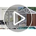 Black Curtain Rods for Windows 28 to 48 Inch - 1”Heavy Duty Curtain Rod with Adjustable Brackets,Stainless Steel Metal Drapery Rods for Kitchen,Bedroom,Sliding Door