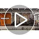 TRAHOME Home Gym Mirror for Wall,48x24x3PCS Full Length,Glass Frameless Body Large Mirror for Home Gym,Workout,Bedroom,Garage(Black)