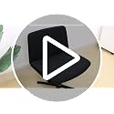 Fuloon Criss Cross Chair Cover, Waterproof, Stretchable, Solid, Suited for Armless/Office/Desk/Mid Back Wide Seat/Computer/Task/Vanity/Accent Chair (Black)
