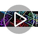 XREXS 16.3" Bluetooth Large Digital Wall Clock with Remote Control, Auto Time Sync, 6 Color Night Lights Adjustable Dimmer 10 RGB Color Changing Large Display for Home, Gym, Office and Classroom