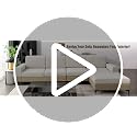 Couch Cushion Covers for Sectional Sofa, Wear Resistant Stretch Sofa Slipcovers for Sofa Universal Cushion Protector Washable Elastic Thick Seat Cover for Pets (Light Gray, 1 Back Cover)
