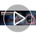 Kids Alarm Clock, Sun & Moon LED Display with Day & Date, Children's Sleep Trainer with Night Light & Sleep Sounds, Cute Wake Up Clock for Kids Bedroom, Easy to Use Birthday Gift for Boy and Girls