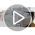 ROOMLIFE Thicked Striped Couch Cover with Tassel Blue Chenille Sofa Cover Blanket for Sectional Sofa, Soft Sofa Slipcovers for L Shaped Love Seat 2-3 Cushion Couch Anti Slip Sofa Protector, 71"x118"