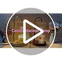 Candle Warmer Lamp with Timer Dimmer Adjustable Height for New Home Decor, Birthday Gifts for Women,Candle Warmer for Women Mom Christmas Mother's Day Gfit