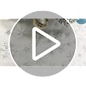 CHICHIC 48 Inch Large Christmas Tree Skirt White Tree Skirt Xmas Faux Fur Tree Skirts Christmas Decorations for Holiday Tree Ornaments Christmas Party Home Decorations with Sequin Silver Snowflakes