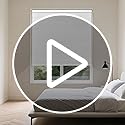 Allesin Cordless Blackout Cellular Shades, Honeycomb Blinds for Windows, Thermal Insulated & Noise Dampening, Room Darkening Window Coverings for Bedroom & Nursery, Gray, 36" W x 64" H