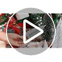 6pcs Mini Christmas Trees Decorations Small Bottle Brush Trees,Artificial Tabletop Christmas Tree for Indoor Outdoor Home Room Party Gift (Green, Silver, White)