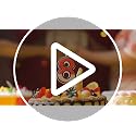 Conelist Cartoon Red and White Birthday Cake Candle Numeral Birthday Cake Topper for Animated Decoration Cartoon Party Supplies(Number 7)