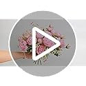 4 Bundles Artificial Peonies Silk Flowers, White Faux Peony Bouquet Florals Arrangements Decor for Farmhouse Home Boho Wedding Table Centerpiece, Fake Plastic Flowers Bulk Vase Decoration (White)
