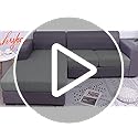 hyha Individual Couch Cushion Covers, Stretch Magic Sofa Seat Cushion Covers Washable, Dog Couch Sofa Slipcover for Pets, Kid with Elastic Bottom(3PC, Grey)