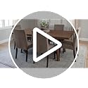 H.VERSAILTEX Dining Chair Covers Stretch for Dining Room Set of 4 Parson Chair Slipcovers Protectors, Soft Thick Solid Velvet Fabric Washable, Taupe