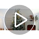 Liliful 15 Pcs Velvet Christmas Balls Bulk Flocked Christmas Tree Ball Ornaments Plastic Xmas Decorative Hanging Ornaments(Creamy White,3.15 Inch)