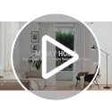MYSKY HOME Linen Curtains for Living Room, Natural Semi Sheer Curtains & Drapes 84 inches Length 2 Panels Set Farmhouse Country Boho Style Back Tab Draperies for Sliding Glass Door, 50" Wide, Linen